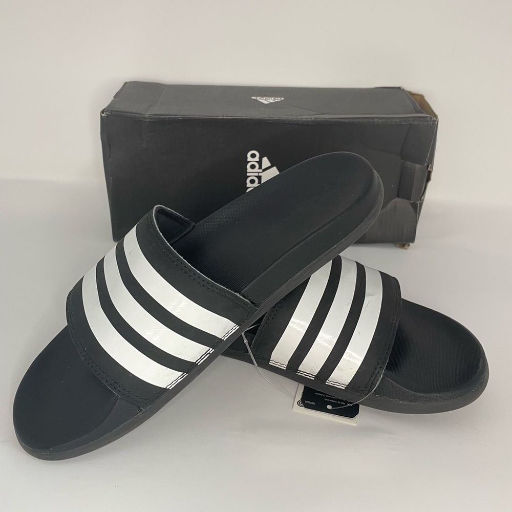 adidas Women's Adilette Comfort Slides Sandals Size 7